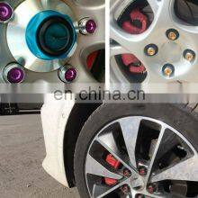 AOSU VOLK-T Colorful Hot Selling Durable Alloy Steel Auto Parts Lock Conical Wheel Lug Nut Set thumbnail-4