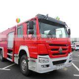 HOWO 10wheels Fire Fighting Truck Water Tank Capacity 16m3 With Good Price for Sale 008615826750255 (Whatsapp) thumbnail-1