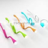 LED USB Working Light Orange 0.5w DC 3V Black Bendable Easy Carrying