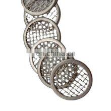 Customize Size 304 Stainless Steel Wire Mesh Metal Filter Disc thumbnail-3