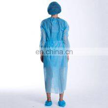 Disposable Isolation Gown PP Protective Gown Non-woven Single-use Protective Apparel From China Factory thumbnail-3