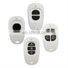 433MHZ 4-button EV1527 Learning Code Medium Power Wireless RF Waterproof Remote Control