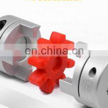 Custom Precision GR38 Steel Flexible Coupling Black Keyway Transmission Anti Vibration Rotex Curved Jaw Coupling for Blender thumbnail-4