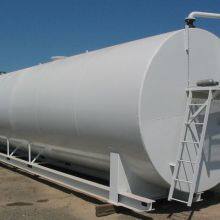 Diesel Fuel Tank With Skid Portable Gasoline Petrol Fuel Storage Tank for Petrol Filling Station thumbnail-2