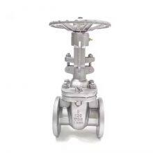 ANSI 150 GOST Rising Stem Cast Steel Flanged Gate Valve With Handwheel Operation