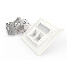 FTP Shileded German Type Rj45 Wallplate for Keystone Modules thumbnail-3