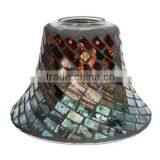 Small Green Smash Mosaic Yankee Candle Jar Shades