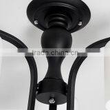 2016 New Wrought Iron Candle Chandelier Lighting thumbnail-3