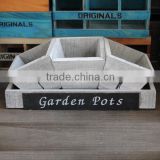 custom wooden planter box succulent plants wood pot