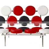 Premium Leather Marshmallow Sofa Chair thumbnail-2