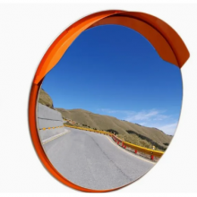 30 45 60 80 100cm Espelho Convexo de Viação em Aço Inox para Segurança do Trânsito Rodoviário thumbnail-4