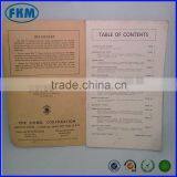 Custom Operating Instructions Switches Operating Made in China