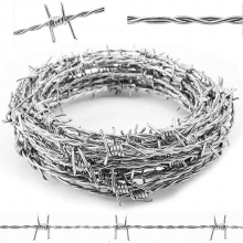 Stainless Steel Razor Barbed Wire/Concertina Blade Fencing Security Wire Roll Price for Farm Prison Safety Fence thumbnail-1