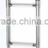 3 Steps Stainless Steel Boat Folding Step Ladder thumbnail-3