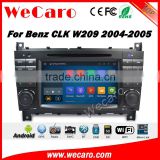 Wecaro WC-MB7508 Android 5.1.1 car dvd player for benz clk w209 gps navigation radio stero 2004 2005 3G WIFI Playstore