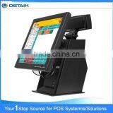 DTK-POS1508 15 Inch Touch Screen Price Display for Supermarket With VFD220 2x20line Customer Display