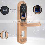 New Zinc Alloy Keyless Touch Screen Smart Fingerprint Sliding Door Lock thumbnail-2