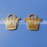 crown id tags with crystal chirstmas gifts metal crafts gifts