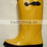 Yellow Rubber Slush Boots
