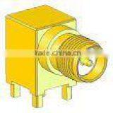 SMA Female Right Angle PCB Mount Connector