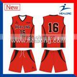 sublimation custom volleyball uniform wholesale jersey