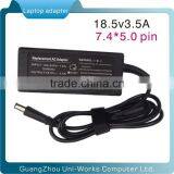 18.5V3.5A 7.4*5.0mm With Pin Laptop ac Adapter