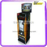 Free Floor Standing Corrugated Cardboard Display Stand for Golfball