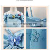 New Design Baby Girls Elegant and Sweet Lace Wedding Dresses Wholesale Kids Girl Realistic Halloween Costume (Ulik) thumbnail-6