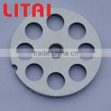 No. 8 stainless steel meat mincer plates 12mm hole without hub