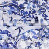 Quality and Quantity Assured Silk Chiffon Floral Printed Fabric thumbnail-5