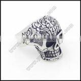 China Factory Stainless Steel Mens Skull Ring Supplier's Choice thumbnail-3