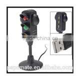 Desktop Street Traffic Stop Light USB Hub With Red Yellow Green Lights thumbnail-2