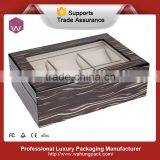 High Quality Luxury Special Design Wood Watch Display Box thumbnail-2