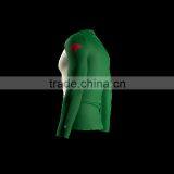 Polyester Spandex Long Sleeves Direwolves Compression Shirt / Rash Guard With Club Logo, Player Name and Number at Sleeves thumbnail-3