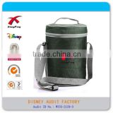 Round Shape Outdoor Lunch Cooler Bag, Insulated Lunch Bag, Lunch Bag