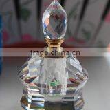 Empty Colorful Blue Crystal Perfume Bottle thumbnail-3