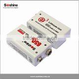 Soshine 9v rechargeable battery