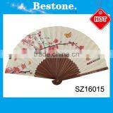 Hot Sale Popular Gift Custom Printed Folding Hand Fan for Wedding thumbnail-3