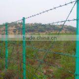 High Quality Low Carbon Steel Wire / Low Price Concertina Razor Barbed Wire For Airport Fence thumbnail-6