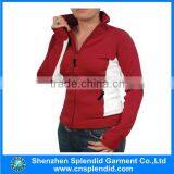Custom Sports Womens Slim Fit Fashion Bomber Jacket thumbnail-1