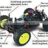 2016 New Product 1/10th Scale 2.4G HSP 94108 High Speed Off-road RC Nitro Monster Truck 4x4 thumbnail-4