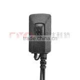 2.5mm Jack Earphone With Earbone Vibration Mic for Motorola Two Way Radio thumbnail-3