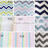 13% Off Skin Friendly White Chevron Pattern Cuddle Cotton Bandana Bib thumbnail-4