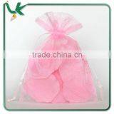 China Wholesale 4'' x 6'' Pink Organza Bag thumbnail-1