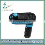 Bluetooth CAR FM TRANSMITTER With 2.1 A DUAL CAR CHARGER