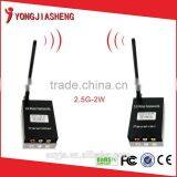 High quality 2.4GHz 2W long range wireless video transmitter