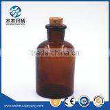 250ml Amber Narrow Mouth Glass Reagent Bottle for Laboratory