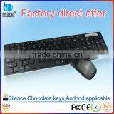 2.4Ghz Wireless Desktop Laptop Computer Keyboard Mouse Set for pc thumbnail-2