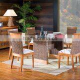 Water Hyacinth Dining Set - Wicker Furniture