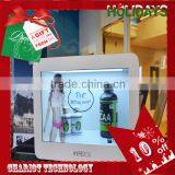 2014 New Advertisement,ChariotTech Best Electronic Christmas Gifts Transparent Lcd Clock , Give You Best Experience